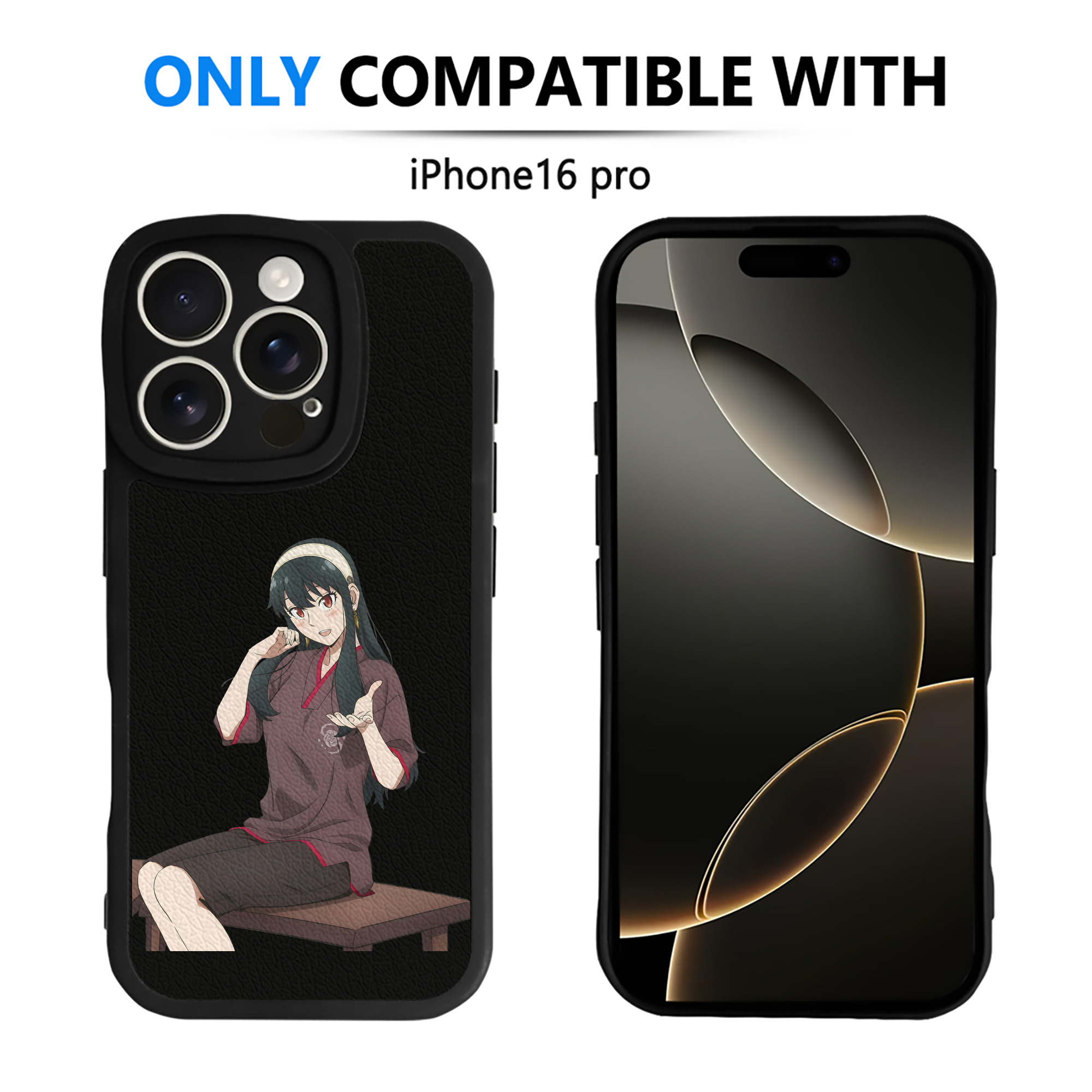 （画像用） SPY×FAMILY间谍家家酒 【iPhone 16シリーズ対応】シリコンスマホケース（レザー調） 材質：シリコン